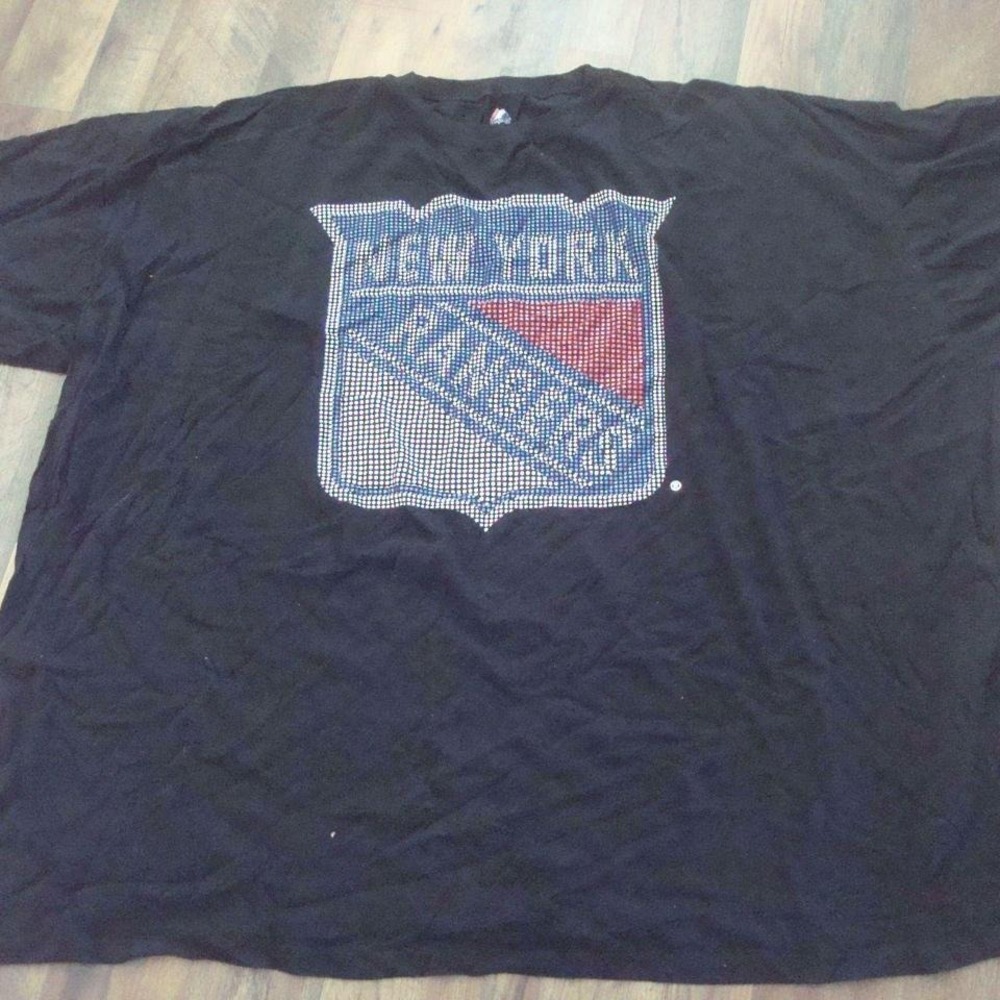 NEW YORK RANGERS 9 XL 10XL 40X38 SHIRT VINTAGE 00S Y2K‎ 01